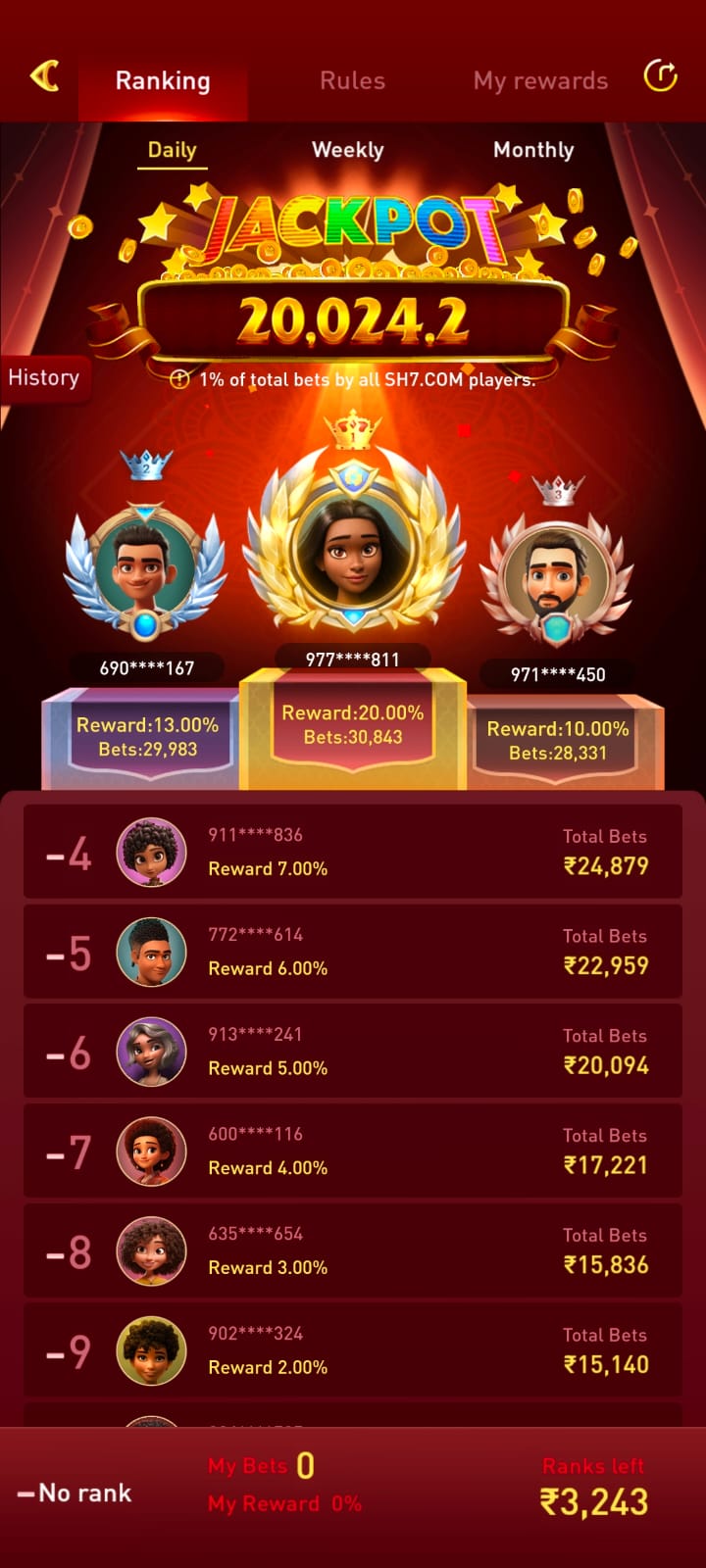 SH7 Gaming App